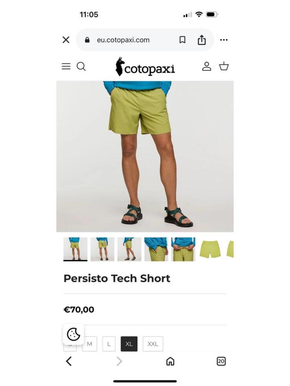 Cotopaxi men’s shorts size XL
Color is called pistachio
On website for $88.60 - Picture 4 of 4